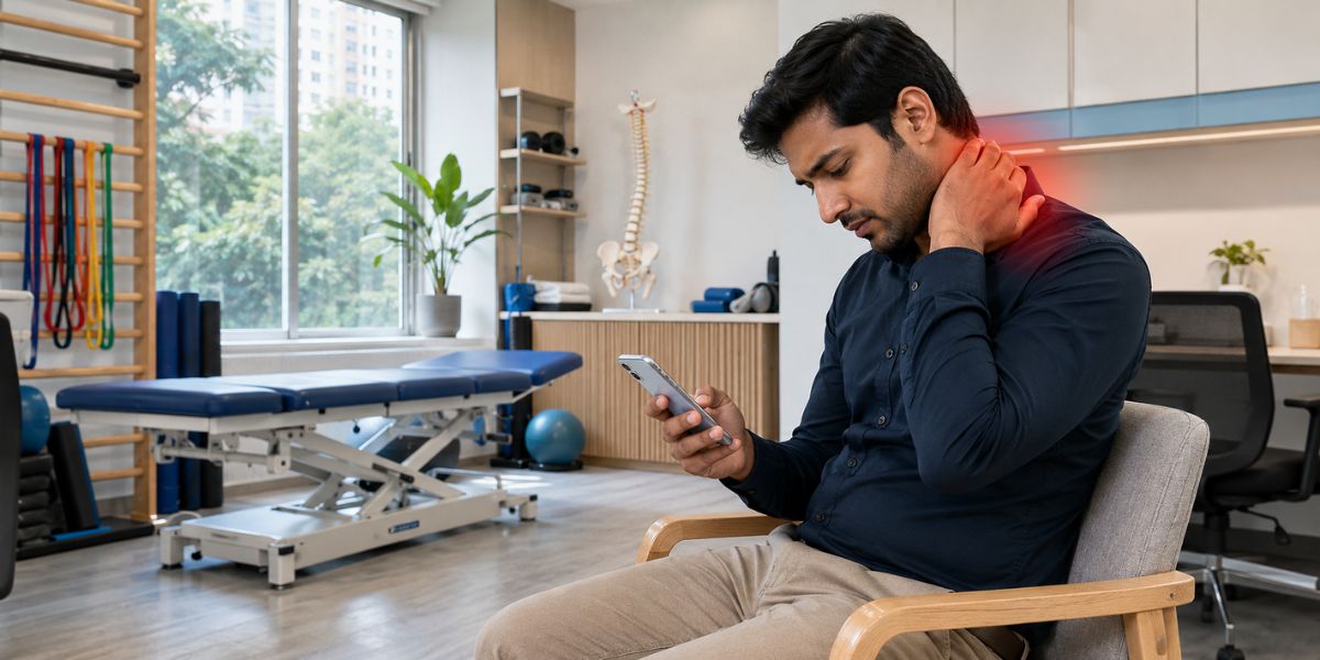 Neck Pain From Mobile Phone: Causes, Symptoms & Treatment