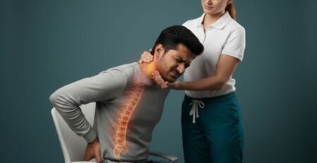 Physiotherapist at a leading physiotherapy clinic in Mumbai providing back pain physiotherapy and neck pain physiotherapy for effective pain relief